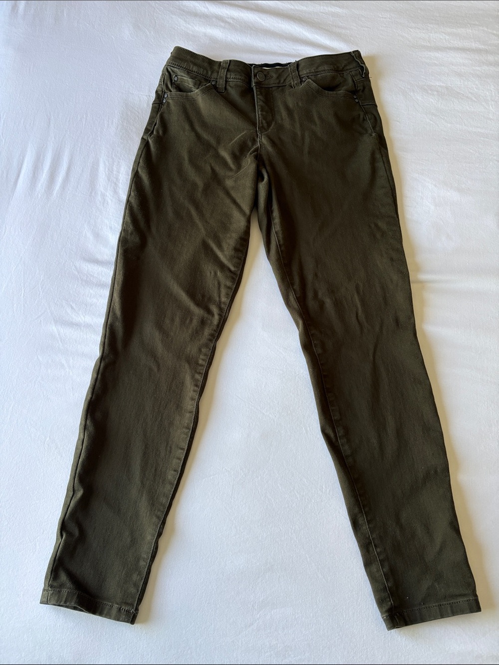 Ricki's Olive Straight Leg Pants